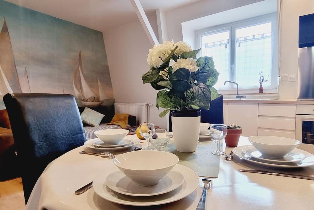 *Villa Marine*La Vigie - Duplex Coudekerque-Branche Εξωτερικό φωτογραφία
